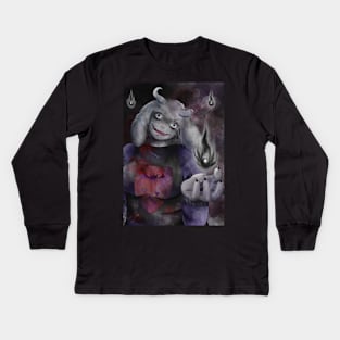 QuatreHorror Toriel Kids Long Sleeve T-Shirt